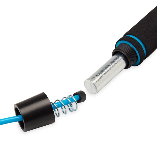 Gaiam Weighted Jump Rope, Blue