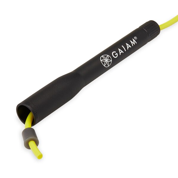Gaiam Classic Speed Rope, Yellow