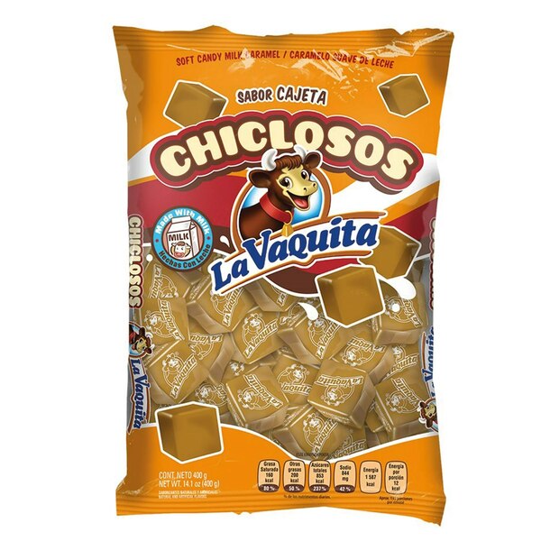 Chiclosos La Vaquita Milk Caramel Soft Candy, 14.1 OZ