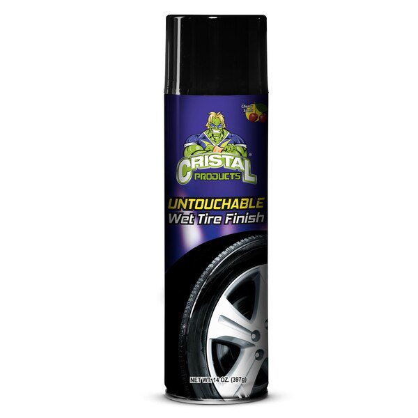 Cristal Products Untouchable Wet Tire Finish, 13 OZ