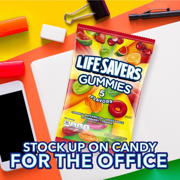 LIFE SAVERS Gummy Candy, 5 Flavors, 7 oz