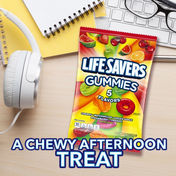 LIFE SAVERS Gummy Candy, 5 Flavors, 7 oz
