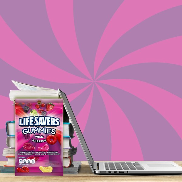 Life Savers, Gummy Candy, Wild Berries, 7 oz Bag
