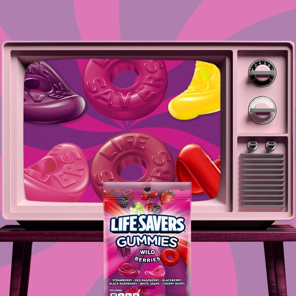 Life Savers, Gummy Candy, Wild Berries, 7 oz Bag