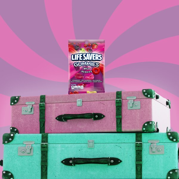 Life Savers, Gummy Candy, Wild Berries, 7 oz Bag
