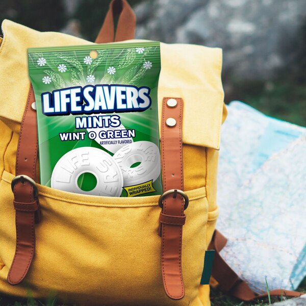 Life Savers Wint-O-Green Breath Mints Hard Candy, 6.25 oz