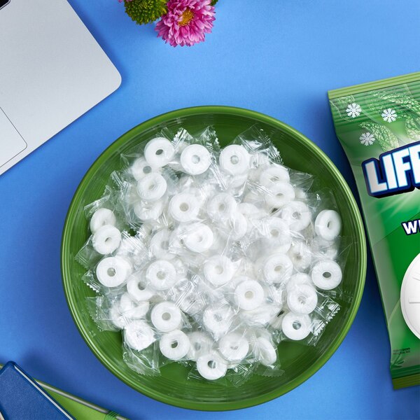 Life Savers Wint-O-Green Breath Mints Hard Candy, 6.25 oz