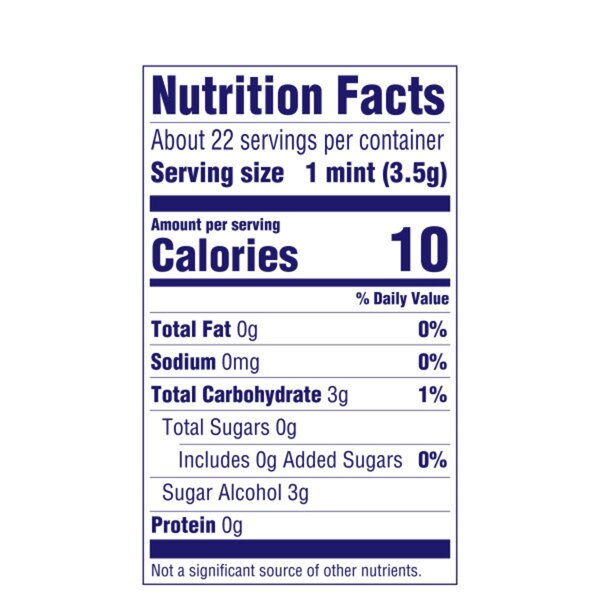 Life Savers Pep O Mint Sugar Free Candy Bag, 2.75 oz
