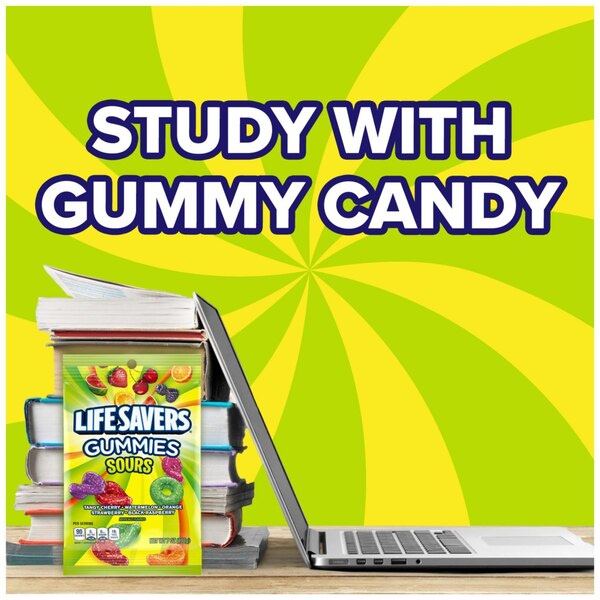 Life Savers, Sour Gummy Candy Bag, 7 Oz