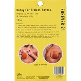 Forever 21 Bunny Ear Silicone Adhesive Braless Covers, Chestnut, One Size, thumbnail image
