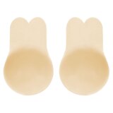 Forever 21 Bunny Ear Silicone Adhesive Braless Covers, Beige, One Size, 1 Pair, thumbnail image