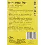 Forever 21 Body Contour Tape, Nude, 4 in. x 16.5 in., thumbnail image
