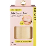 Forever 21 Body Contour Tape, Ivory, 4" x 16.5", 1 Roll, thumbnail image