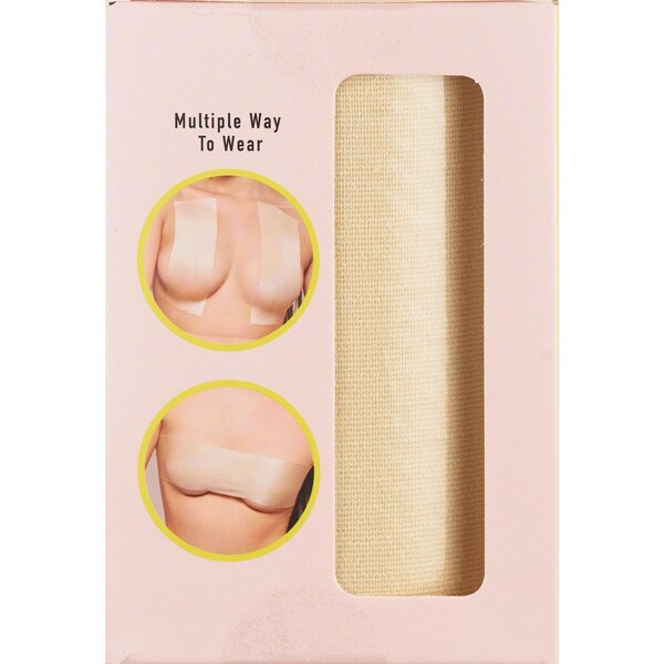 Forever 21 Body Contour Tape, Ivory, 4" x 16.5", 1 Roll