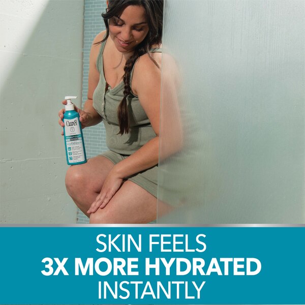 Curel Hydra Therapy Wet Skin Moisturizer, 12 OZ