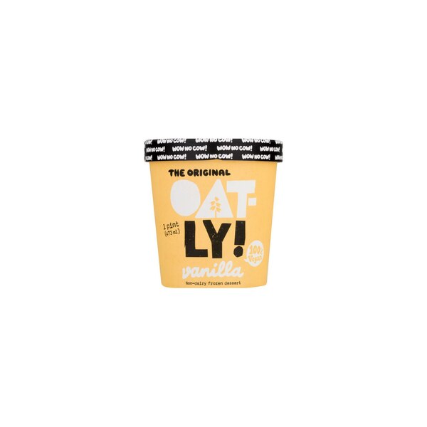 Oatly Vanilla Non-Dairy Frozen Dessert, 16 OZ