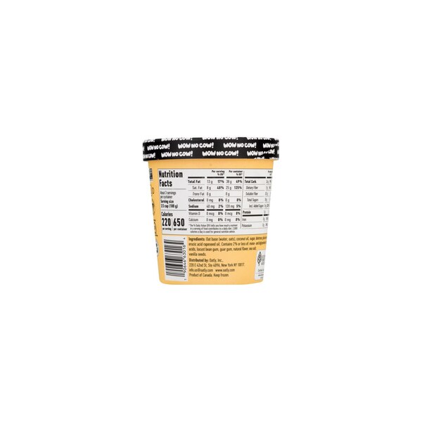 Oatly Vanilla Non-Dairy Frozen Dessert, 16 OZ