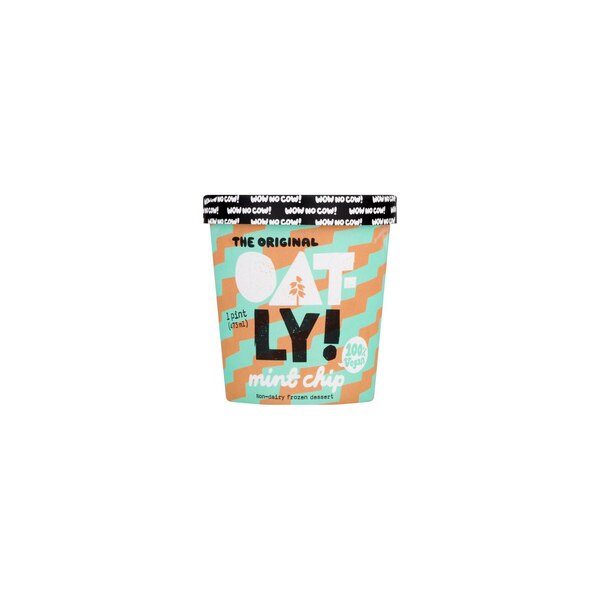 Oatly Mint Chip Non-Dairy Frozen Dessert, 16 OZ