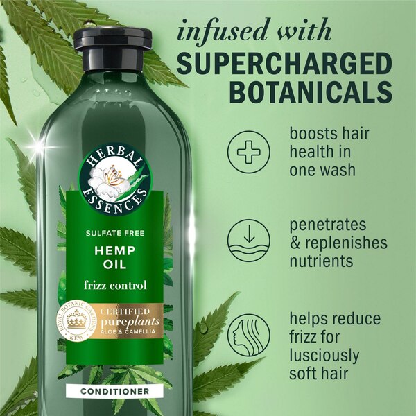 Herbal Essences Bio Renew Potent Aloe & Hemp Frizz Control Conditioner