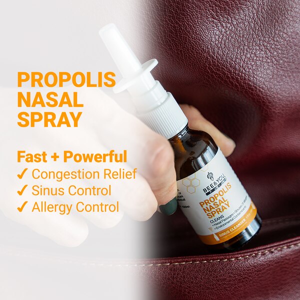 BEE&YOU Propolis Nasal Spray, 1 Fl Oz