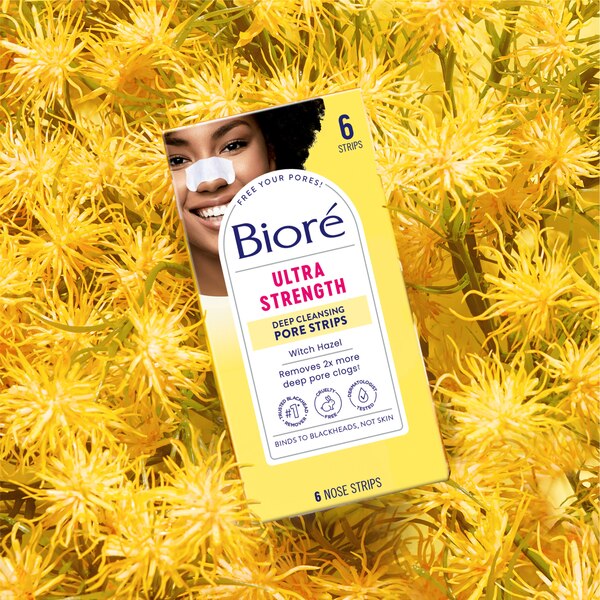 Biore - Tiras para la limpieza ultraprofunda de poros, 6 u.