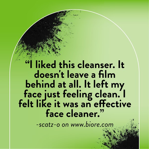Biore Deep Pore Charcoal Cleanser, 6.77 OZ