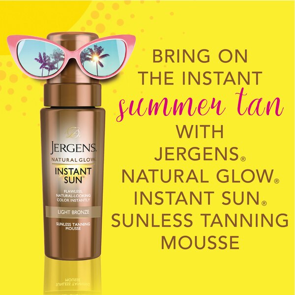 Jergens Natural Glow Instant Sun Moisturizing Mousse