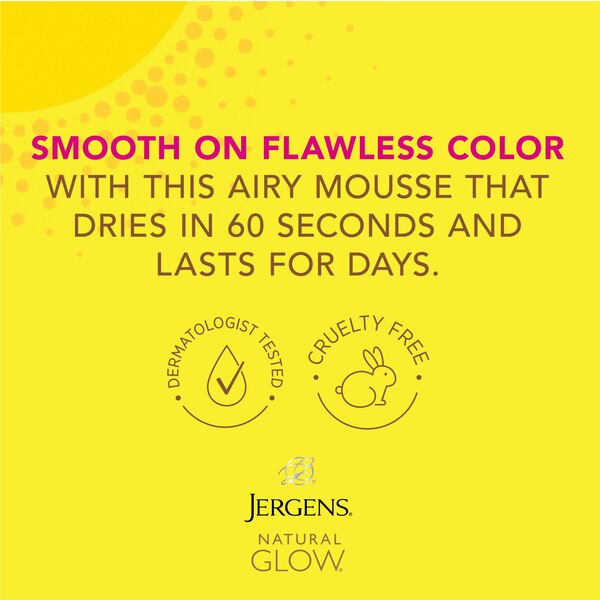 Jergens Natural Glow Instant Sun Moisturizing Mousse