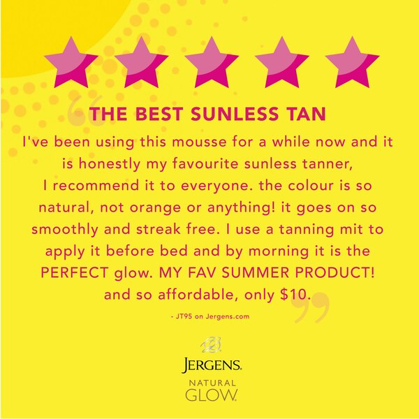 Jergens Natural Glow Instant Sun Moisturizing Mousse