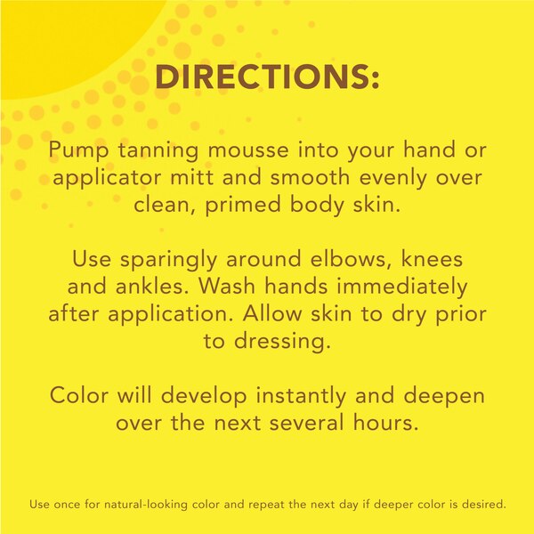 Jergens Natural Glow Instant Sun Moisturizing Mousse