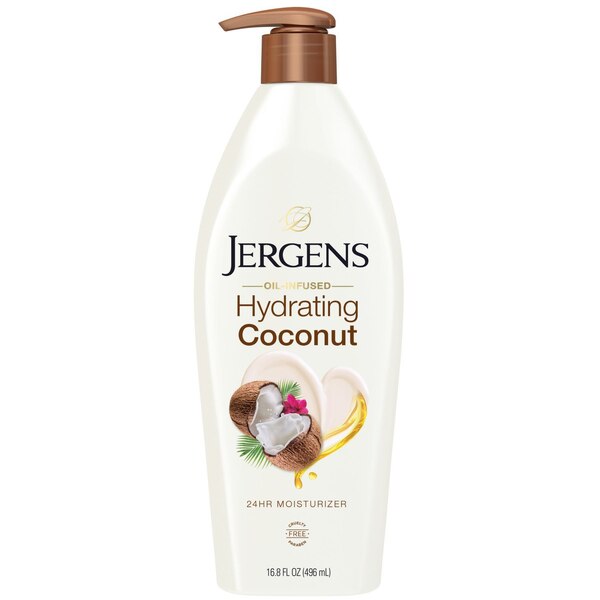 Jergens Hydrating Coconut Moisturizer, 16.8 OZ