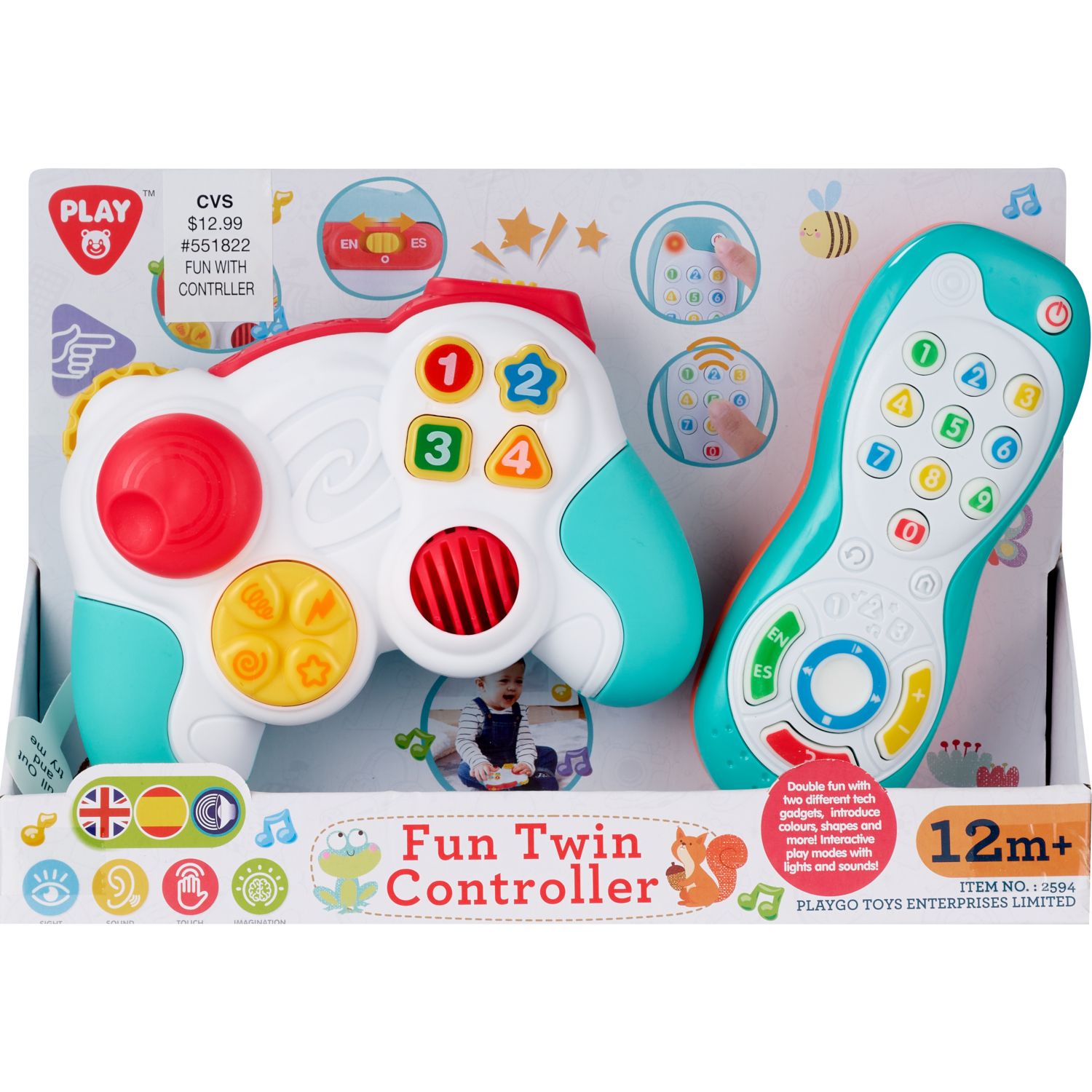 Customer Reviews PlayGo Fun Twin Controller Set CVS Pharmacy