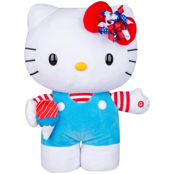 Hello Kitty Americana Animated Plush Side Stepper