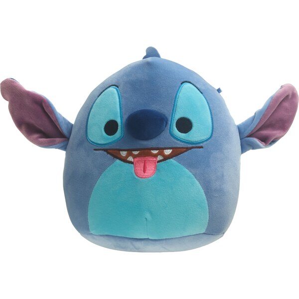 Squishmallows Disney Stitch Sticking Out Tongue Plush, 8 in