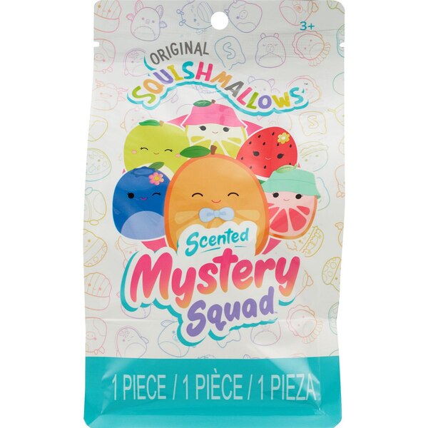 Squishmallows Mystery Squad Scented Plush, Blind Capsule, 5 in