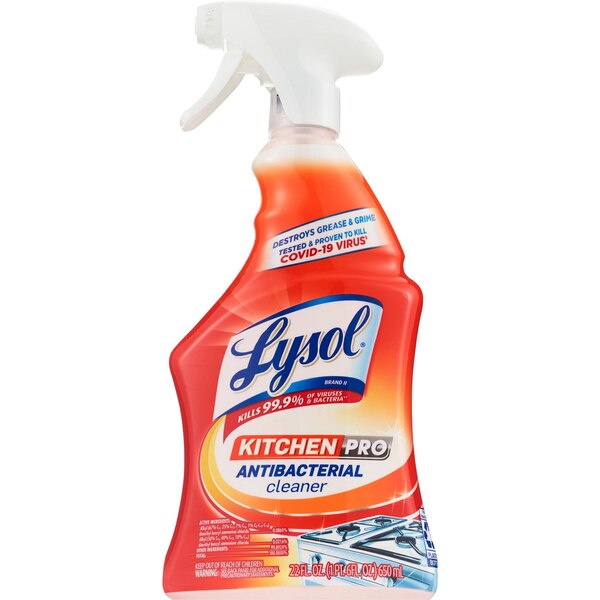 Lysol Kitchen Pro Antibacterial Cleaner, 22 oz