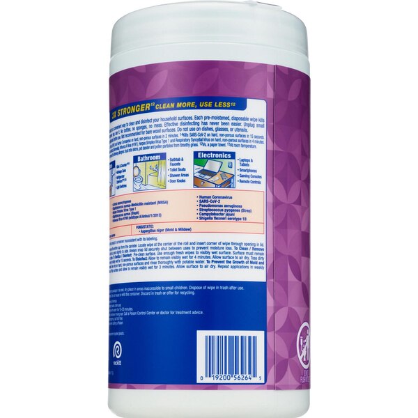 Lysol Disinfectant Wipes, Lavender & Cotton Blossom Scent, 80 ct
