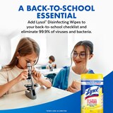 Lysol Disinfecting Wipes, Lemon & Lime Blossom Scent, thumbnail image