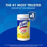 Lysol Disinfecting Wipes, Lemon & Lime Blossom Scent, thumbnail image