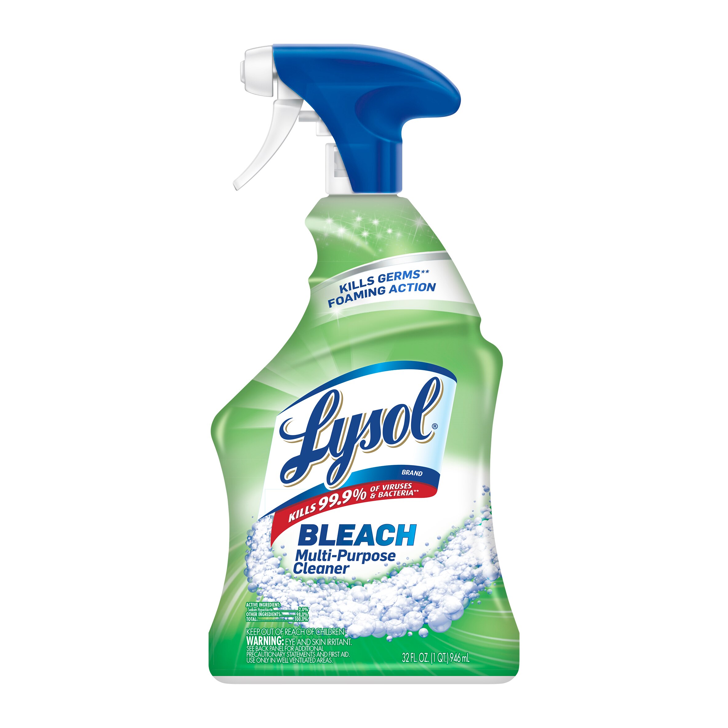 Lysol All Purpose Cleaner With Bleach, 32 OZ