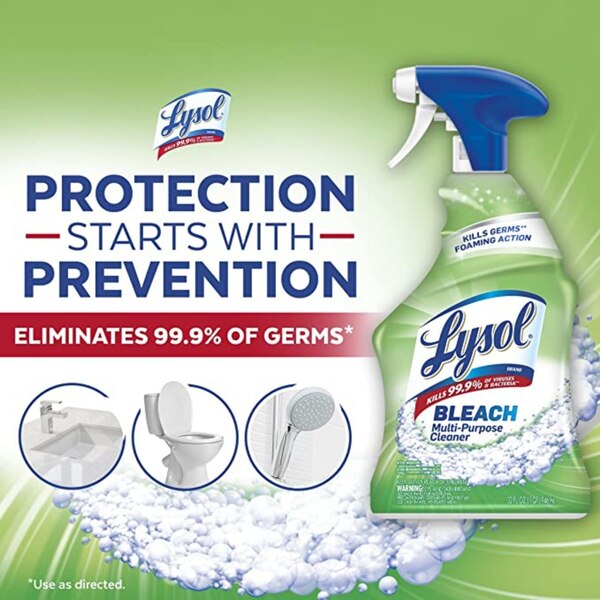 Lysol All Purpose Cleaner with Bleach, 32 oz
