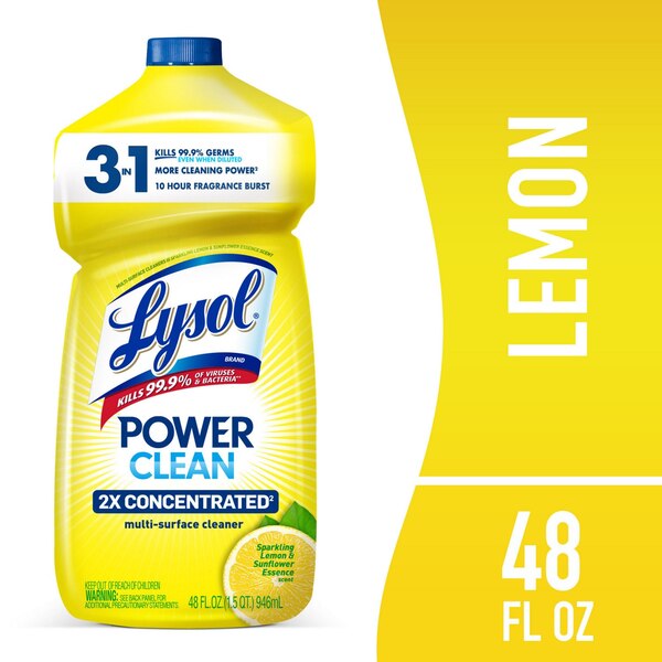 LYSOL®All Purpose Pourable Cleaner, Sparkling Lemon, 48 oz