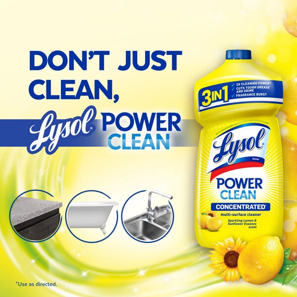 LYSOL®All Purpose Pourable Cleaner, Sparkling Lemon, 48 oz