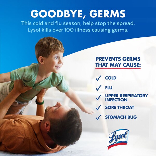 Lysol Disinfectant Spray, Lemon Breeze, 19 oz