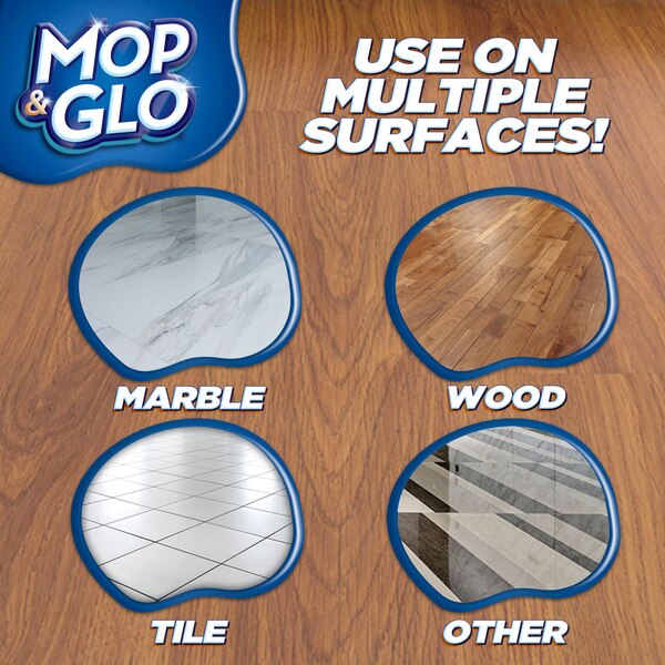Mop & Glo 3-In-1 Floor Cleaner, Fresh Citrus, 32 oz