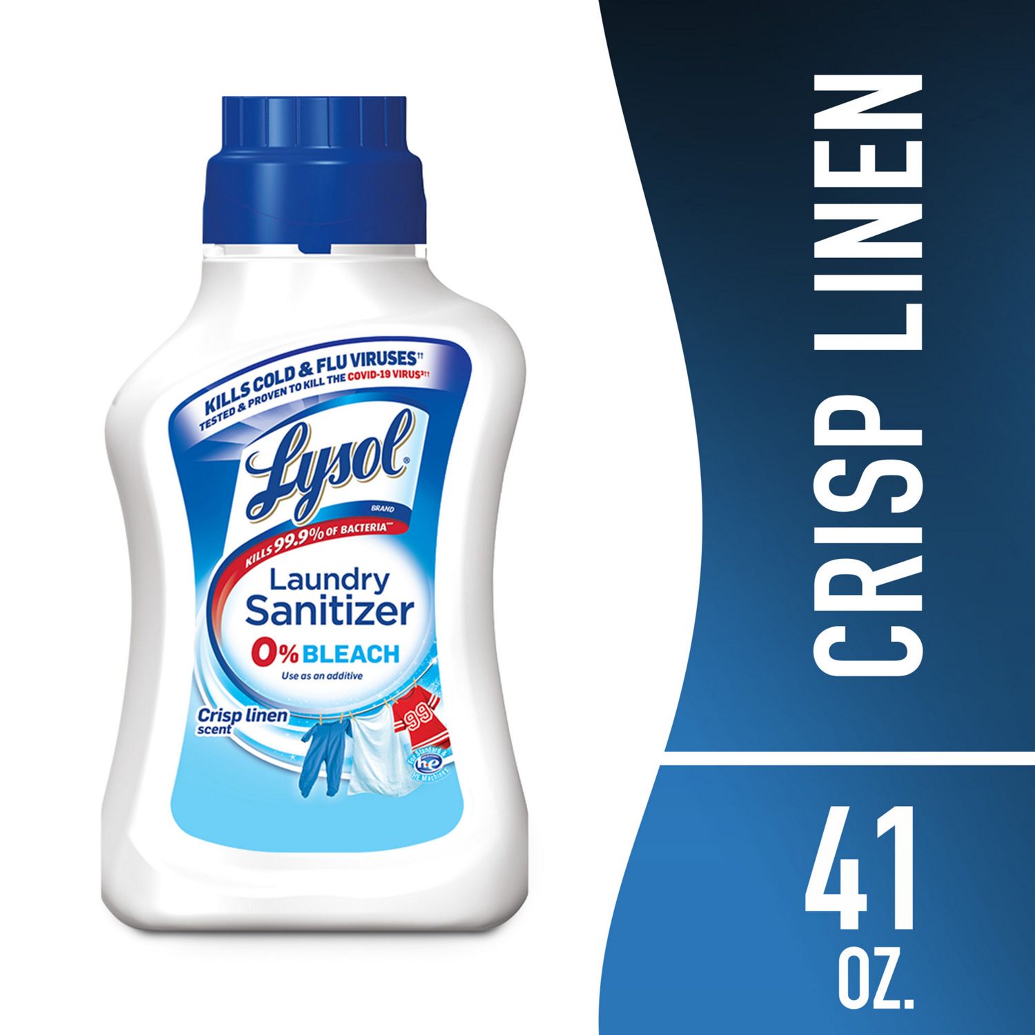 Lysol Laundry Sanitizer, Crisp Linen, 41 oz