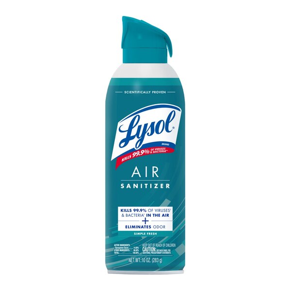 Lysol AIR Sanitizer, Simple Fresh Scent, 10 oz