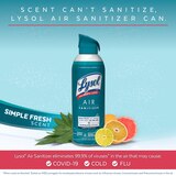 Lysol AIR Sanitizer, Simple Fresh Scent, 10 oz, thumbnail image