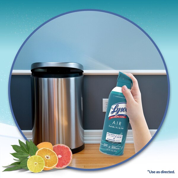 Lysol AIR Sanitizer, White Linen, 10 oz