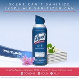 Lysol AIR Sanitizer, White Linen, 10 oz, thumbnail image